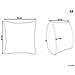 Set Di 2 Cuscini Elanite Cotone 45 X 45 Cm Verde Trama Orientale - Foto miniatura 7