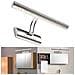 Applique Lampada Parete Muro Specchio Bagno 27 Led 5050 Luce Naturale Cromato - Foto miniatura 1