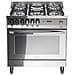 Cucina elettrica PLG86MFT /C 5 Fuochi a Gas con Forno Elettrico Multifunzione Classe A Dimensioni 80 cm Colore Acciaio inox - Foto miniatura 1