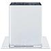 Basi per Pali Quadrate 4 pz Argento 121x121 mm Acciaio Zincato - Foto miniatura 2