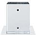 Basi per Pali Quadrate 4 pz Argento 121x121 mm Acciaio Zincato - Foto miniatura 9