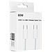 Cavo Dati E Ricarica Pd60w 3a C263 Usb-c To Usb-c Fast Charge 60w 1,5m Blu Per Smartphone Tablet - Foto miniatura 1