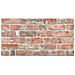 Lusso Casadino -  Pannelli Murali 3d Con Design A Mattoni Rosso 10 Pz Eps - Foto miniatura 1