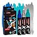 6900 X Multimarker marcatore permanente Punta smussata Blu, Argento, Turchese 3 pz - Foto miniatura 1