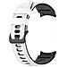 Cinturino In Silicone Bianco E Nero Per Samsung Watch Serie 4 - Foto miniatura 3