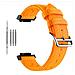 Cinturino In Nylon Intrecciato Stile Hermès Compatibile Con Casio G-shock Ga100/dw-5600 Orange - Foto miniatura 1