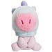 Peluche Mascotte Personaggio Mang Baby 20cm In Poliestere Ultra Morbido, Blu / Rosa - Foto miniatura 2