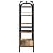 Stendibiancheria Beige 120 x 44 x 160 cm Legno multistrato - Foto miniatura 6