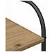 Stendibiancheria Beige 120 x 44 x 160 cm Legno multistrato - Foto miniatura 9