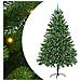 Albero di Natale con 300 LED con supporto Verde 210 cm PE - Foto miniatura 1