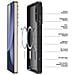 Cover per Galaxy S25 Ultra - TPU+PC, Nero - Foto miniatura 3