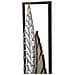 Decorazione In Metallo 3d Foglia 52-oro-metallo-30,5x2,5x99,5 Cm - Foto miniatura 4