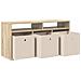 Lowboard con cassetto Rovere Sonoma 102 x 32 x 48,5 cm - Foto miniatura 5
