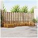Set divani 7 pcs Naturale Legno di Acacia Massello - Foto miniatura 2