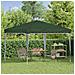 Tenda per feste a pop-up 288 x 288 x 245 cm Verde - Foto miniatura 3