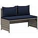 Set di divani da esterno 4 -Seater 4 pcs 55 x 30 x 39 cm - Foto miniatura 4