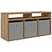 Lowboard con cassetto Rovere artigianale 102 x 32 x 48,5 cm - Foto miniatura 1