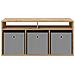 Lowboard con cassetto Rovere artigianale 102 x 32 x 48,5 cm - Foto miniatura 6