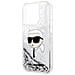 Custodia Iphone 14 Pro Max Glitter Karl's Head - Argento - Foto miniatura 1