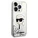 Custodia Iphone 14 Pro Max Glitter Karl's Head - Argento - Foto miniatura 2