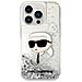 Custodia Iphone 14 Pro Max Glitter Karl's Head - Argento - Foto miniatura 3