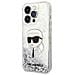 Custodia Iphone 14 Pro Max Glitter Karl's Head - Argento - Foto miniatura 4