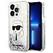 Custodia Iphone 14 Pro Max Glitter Karl's Head - Argento - Foto miniatura 5