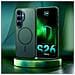 Custodia Samsung Galaxy S26+ Semi-trasparente, Verde 3mk Smoke Magcase - Foto miniatura 3
