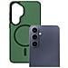 Custodia Samsung Galaxy S26+ Semi-trasparente, Verde 3mk Smoke Magcase - Foto miniatura 7