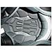 Casco Integrale Moto Scooter Touring Visiera Interna Parasole Viaggio Argento L - Foto miniatura 5