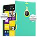 Custodia Compatibile Con Nokia Lumia 1520 In Frosty Verde - Hard Case Coperchio Protettivo In Frosted Look Contro I Graffi E Gli Urti - Foto miniatura 4