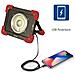 Faretto Led 20w Ricaricabile 1200 Lumen Con Powerbank Sauron - Foto miniatura 2