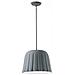 Lampada A Sospensione Decò Grande C2571-grn Colore Grigio Scuro - Foto miniatura 1