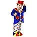 Costume Pagliaccio Prima Infanzia Taglia 25/36 Mesi Vestito Carnevale - Foto miniatura 1