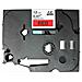 Cassetta Nastro Tz-431 Tze-431 Laminato Compatibile Brother Testo Nero Su Rosso 12mmx8mt Tz431 Laminato Alta Qualita' - Foto miniatura 1