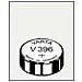 V396, Ossido d'argento (S) , 1,55V, 25 mAh, 7,9 mm (0.311") , 7,9 mm (0.311") , 2,6 mm (0.102")  - Foto miniatura 1