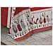Telo Arredo Granfoulard Copritutto Cotone Copriletto Multiuso Disegni Invernali Ob 1 Piazza Oliver Rosso - Foto miniatura 6