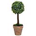 Piante Di Bosso Artificiale 2 Pz A Sfera Con Vaso Verde 33 Cm - Foto miniatura 3