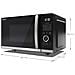 Forno Microonde con Grill YC-QG234AE-B Capacità 23 Litri Potenza 900 Watt Colore Nero - Foto miniatura 4