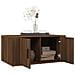 Tavolino Da Salotto Rovere Marrone 80x50x36cm Legno Multistrato - Foto miniatura 3