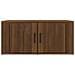 Tavolino Da Salotto Rovere Marrone 80x50x36cm Legno Multistrato - Foto miniatura 4