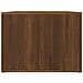 Tavolino Da Salotto Rovere Marrone 80x50x36cm Legno Multistrato - Foto miniatura 6