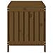Contenitore Da Giardino Miele 115x49x60 Cm Legno Massello Pino - Foto miniatura 2