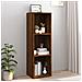 Libreria /mobile Tv Rovere Marrone 36x30x114cm Legno Multistrato - Foto miniatura 1