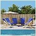 Asciugamani Da Spiaggia 6pz Blu Reale 60x135 Cm Tessuto 400 Gsm - Foto miniatura 1