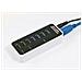 IUSB3-TLYBV7 Hub a 4 Porte USB 3.0 Super Speed ??USB + Caricatore 1A / 2A - Foto miniatura 3