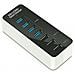 IUSB3-TLYBV7 Hub a 4 Porte USB 3.0 Super Speed ??USB + Caricatore 1A / 2A - Foto miniatura 2