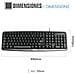 Tastiera USB CK-BASIC-105T Colore Nero (Layout Spagnolo) - Foto miniatura 2