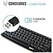 Tastiera USB CK-BASIC-105T Colore Nero (Layout Spagnolo) - Foto miniatura 3