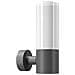 Lampada Da Parete Moderna Da Esterno Metallo Grigio 1 Luce E27 60w Ip54 - Foto miniatura 1